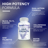 Research Verified ingredientes clave saw palmetto y biotina para soporte capilar