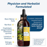 Researched Nutritionals Crypto-Plus raíz roja en primer plano que ilustra el origen vegetal