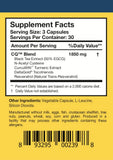 Researched Nutritionals cápsula junto a comida para mejor absorción