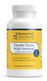 Researched Nutritionals frasco frontal mostrando la etiqueta y la cantidad de 90 cápsulas, claridad visual del producto