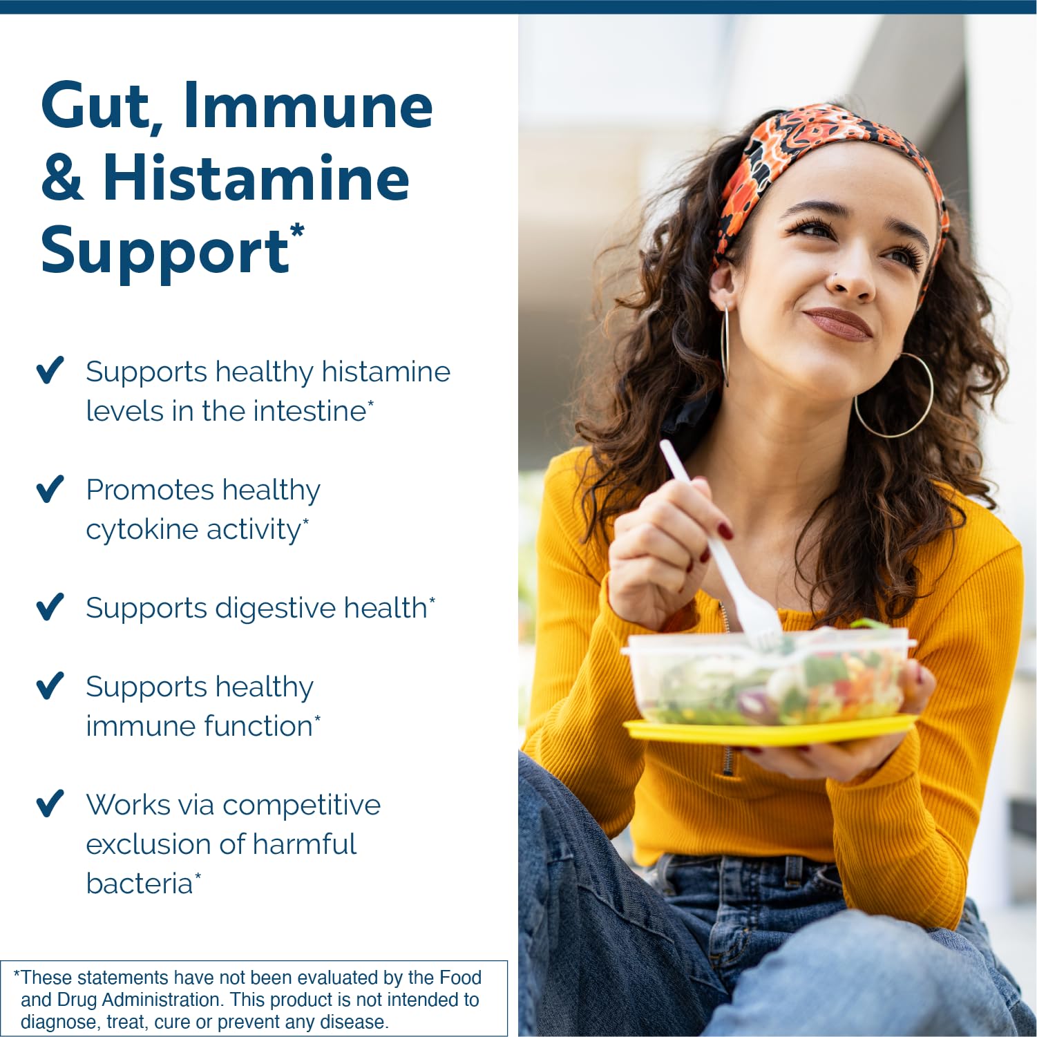 Researched Nutritionals Multi-Biome cápsula destacada que ilustra la forma y facilita la toma diaria