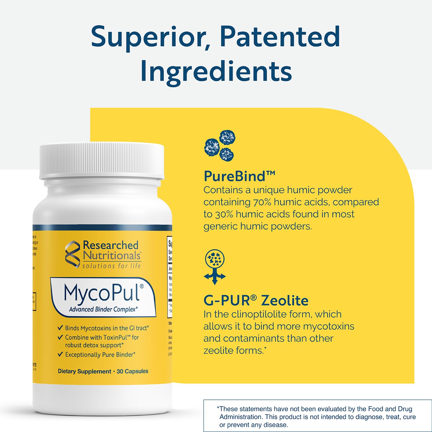 Researched Nutritionals persona tomando cápsula en la mañana como parte de rutina