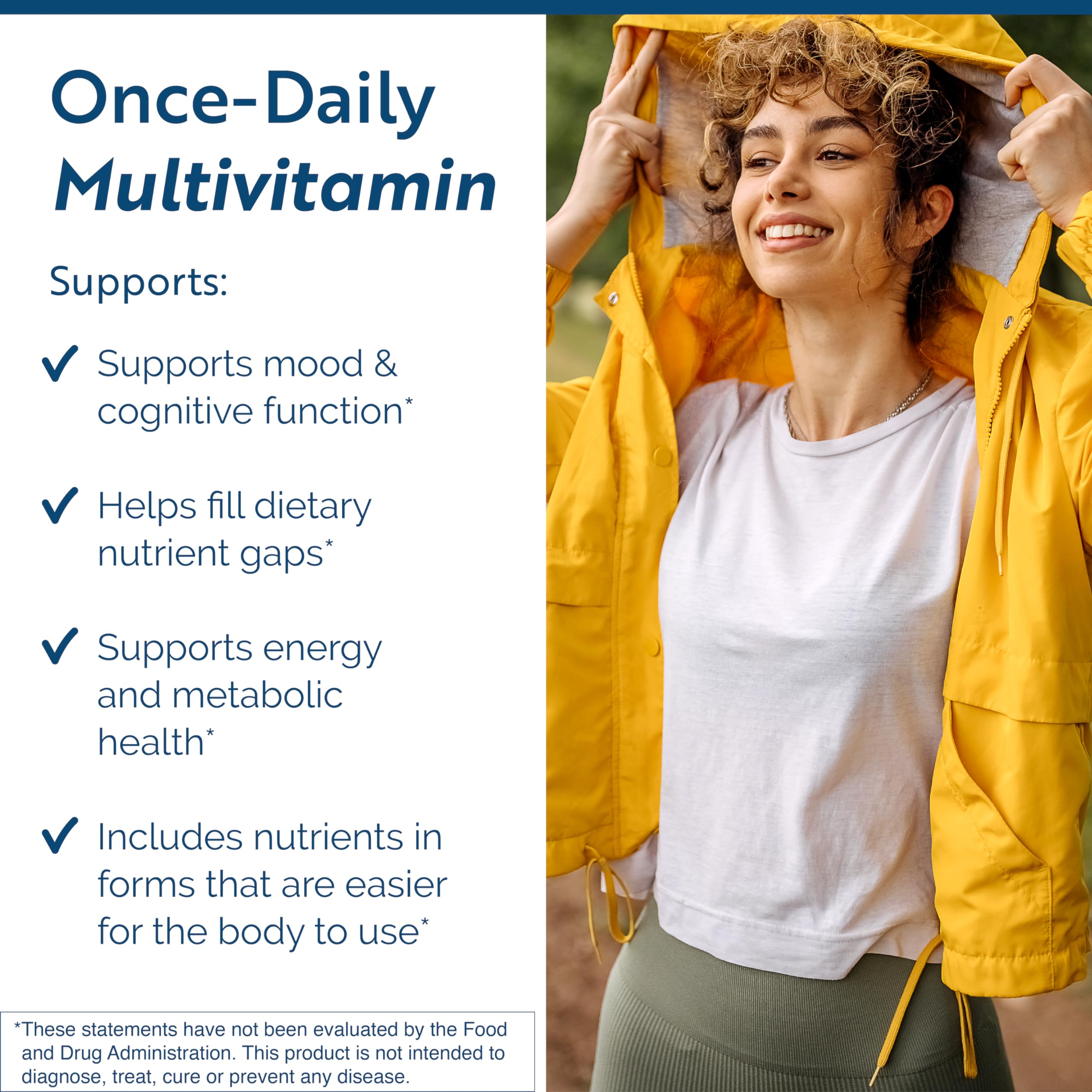 Researched Nutritionals cápsula en mano para visualizar tamaño y dosificación fácil
