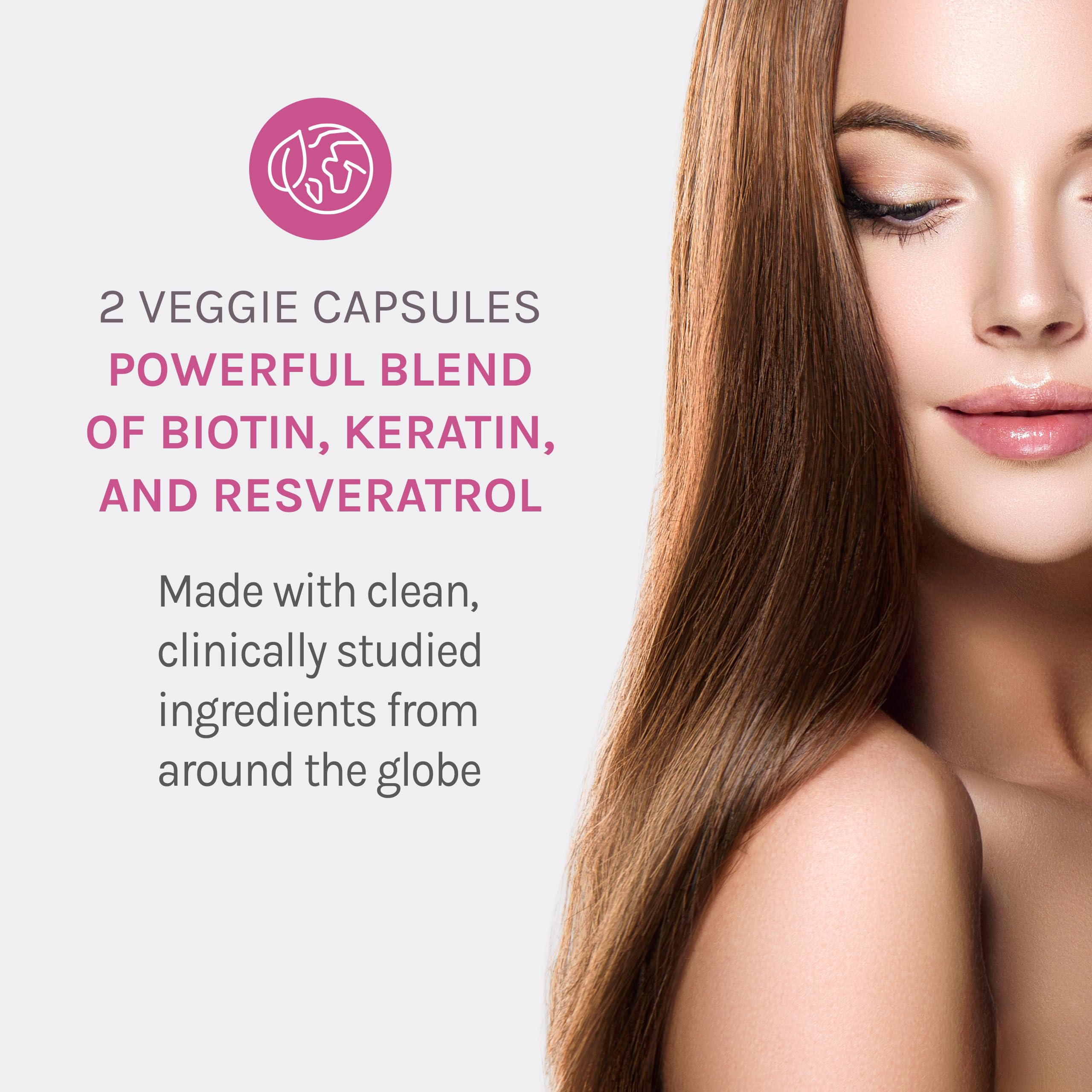 Reserveage Beauty caja abierta con frasco y cápsulas listas para uso