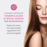 Reserveage Beauty caja abierta con frasco y cápsulas listas para uso