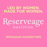 Reserveage Beauty lista de ingredientes destacando keratina y biotina