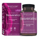 Reserveage botella frontal mostrando etiqueta y beneficios claros