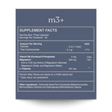 Reset Wellness detalle de la etiqueta con información de ingredientes