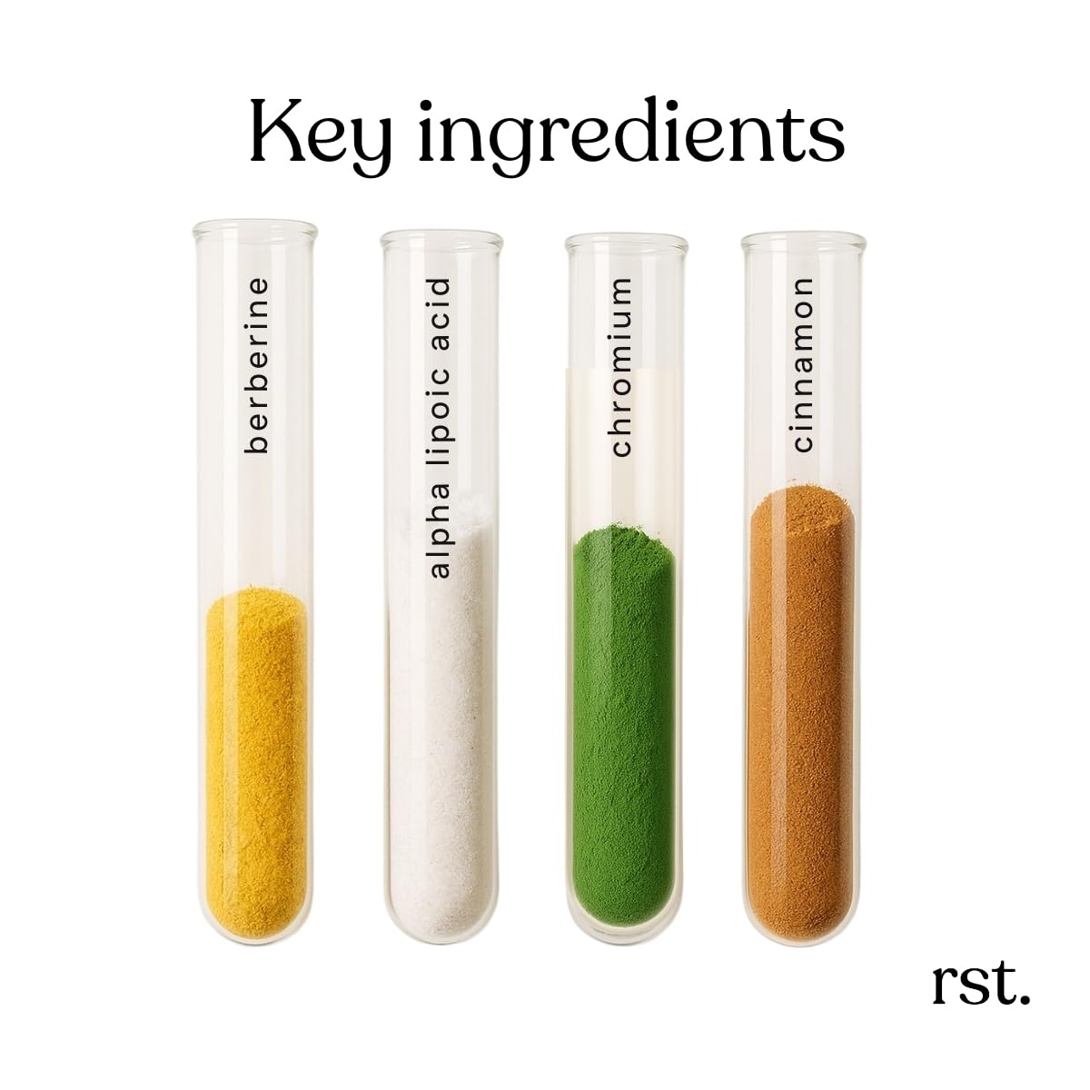 reset wellness polvo interior del suplemento indicando pureza