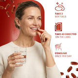 Resilia Oil Of Oregano cápsulas sobre mesa matutina estilo de vida y conveniencia