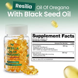 Resilia Oil Of Oregano detalle de la textura de la cápsula que facilita la deglución