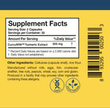 Researched Nutritionals cápsula en mano demostrando tamaño y dosificación conveniente
