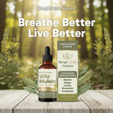 Respiclear Nature detalle de la botella y textura del líquido, beneficio de pureza