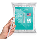 Restore Can Help frente del paquete mostrando 60 aplicadores y beneficios higiénicos