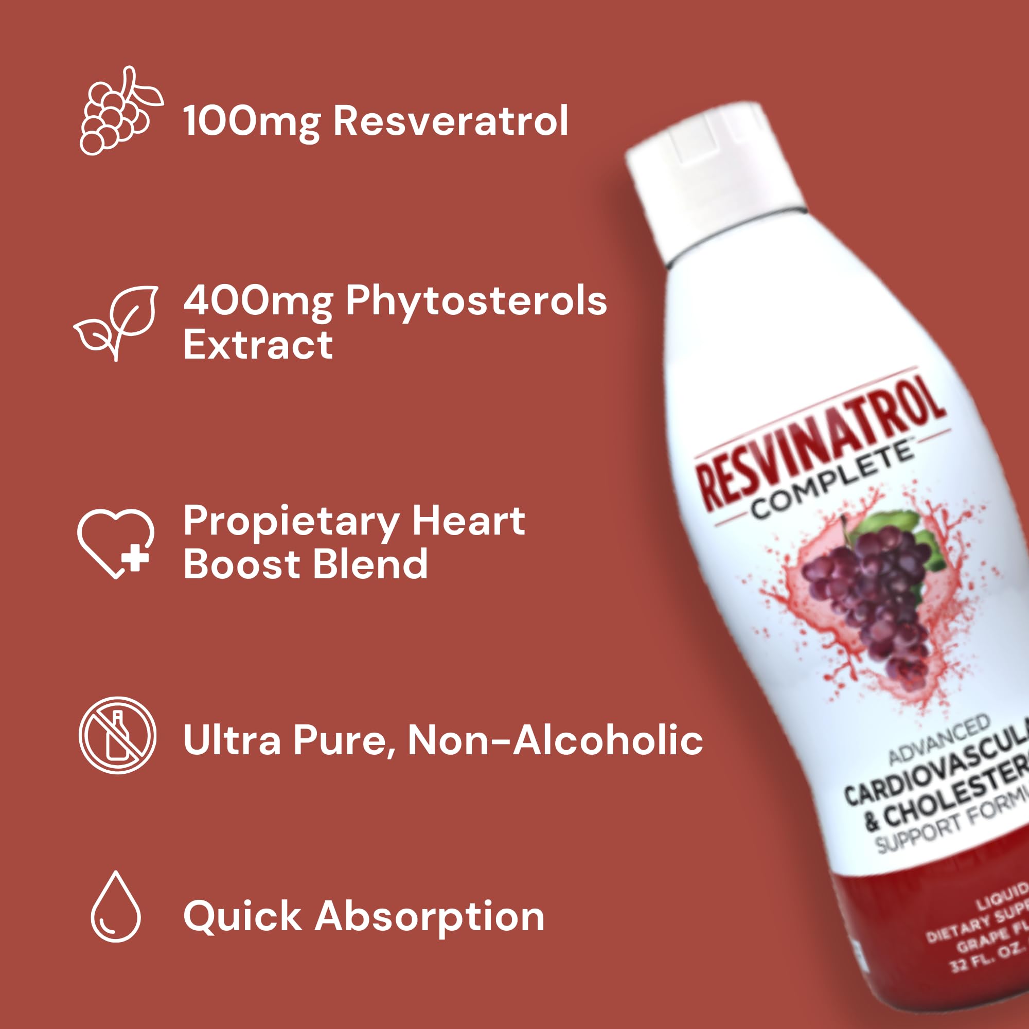 Resvinatrol Complete en escena de cocina sugiriendo uso diario para energía y bienestar