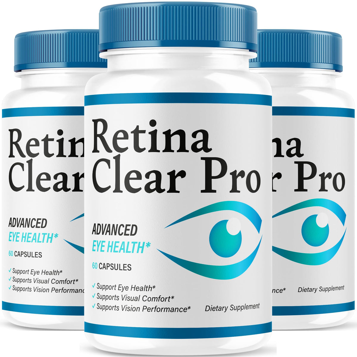 Generic Retina Clear Pro frente del envase, presentación clara y fiable