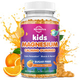 ReviNutra empaque frontal de Calm Magnesium gominolas, presentación clara y beneficios