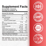 Etiqueta ReviNutra con lista de nutrientes y vitaminas visible para confianza