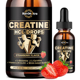 ReviNutra frente del envase, creatina líquida práctica y portable