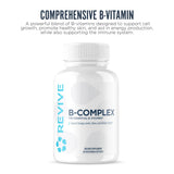 Revive MD primer plano de cápsula vegetal que destaca textura y pureza