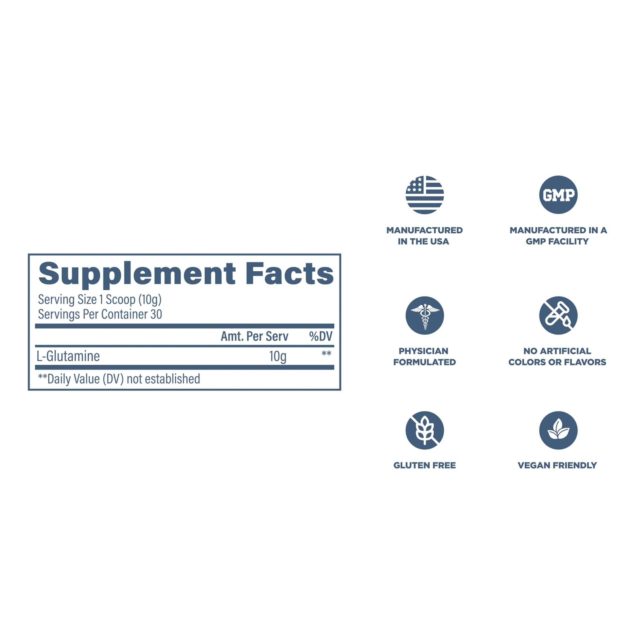 Revive MD etiqueta con ingredientes y datos nutricionales, beneficio transparencia