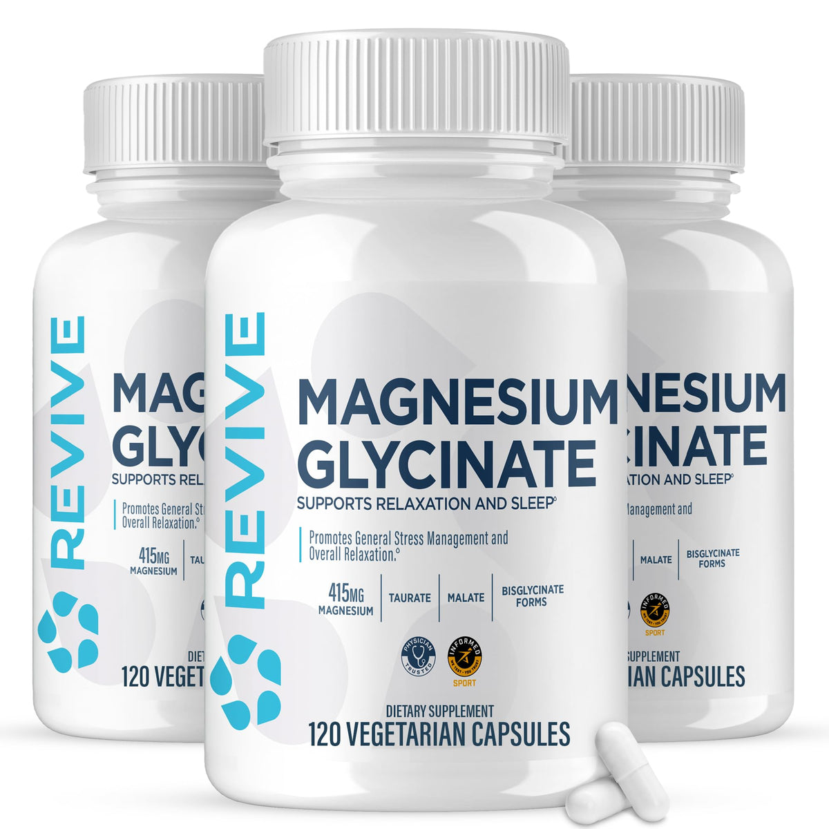 Revive MD frontal del envase mostrando la marca y beneficios