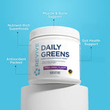 Revive ingredientes wheatgrass y spirulina, concentración de nutrientes