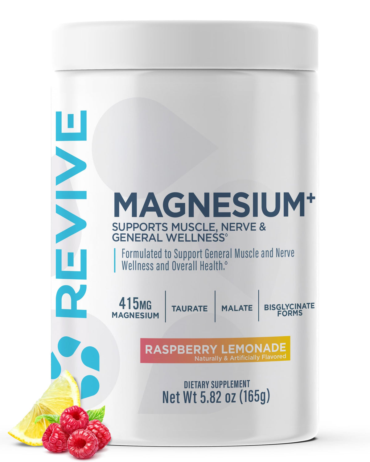 Revive MD envase frontal mostrando diseño y beneficios claros