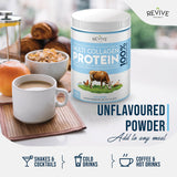 Revive Naturals en batido listo para beber, mezcla fácil y aporte proteico inmediato