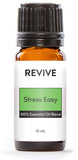REVIVEEO frasco Stress Easy frente mostrando presentación y beneficio relajante