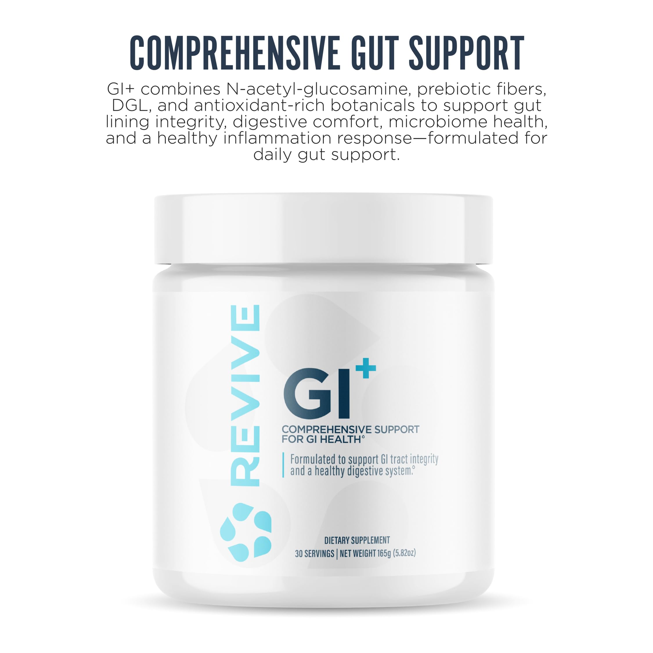Revive MD GI Plus textura del polvo y aspecto fino para fácil disolución