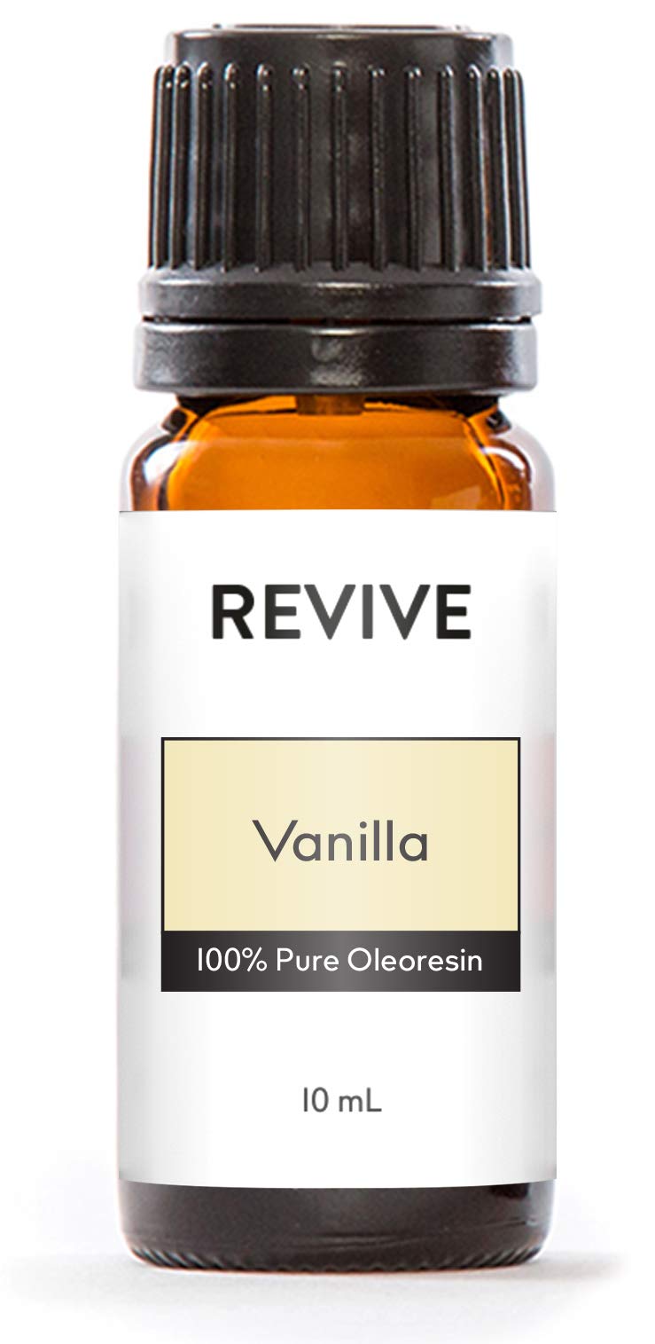 REVIVEEO frasco frontal de Vanilla con etiqueta visible y beneficio aromático