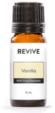 REVIVEEO frasco frontal de Vanilla con etiqueta visible y beneficio aromático