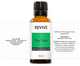 REVIVEEO gota de aceite en piel mostrando textura beneficiosa