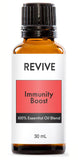 REVIVEEO frasco frontal de Immunity Boost 30 ml mostrando diseño claro y uso práctico