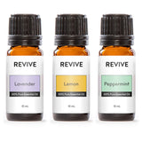 REVIVEEO frontal del kit Top 3 mostrando frascos y beneficios claros