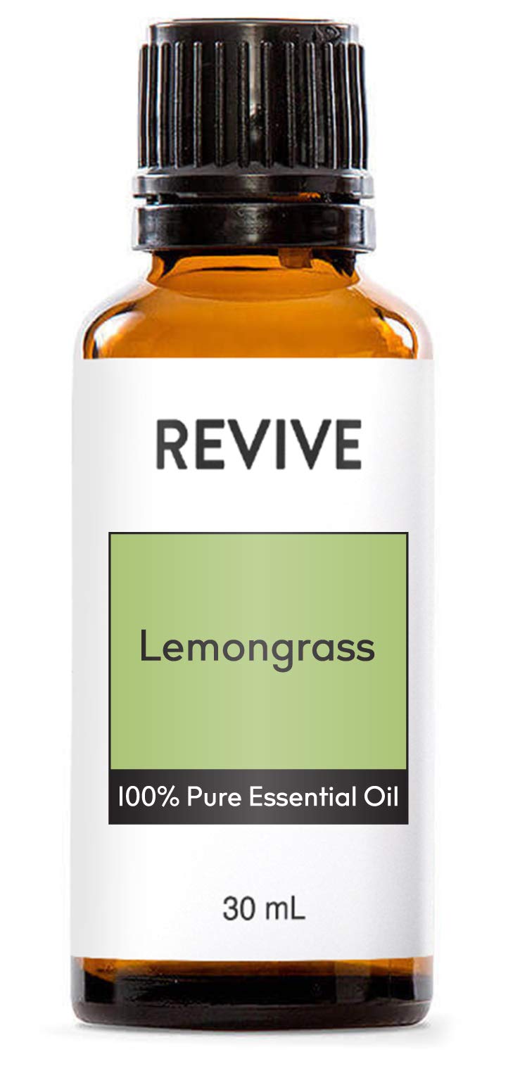 REVIVEEO frasco de 30 ml de lemongrass mostrando etiqueta clara y conservación