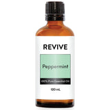 REVIVEEO botella frontal menta mostrando volumen y pureza