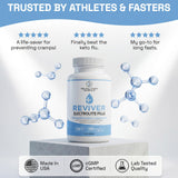 REVIVER bote abierto con pastillas para ver contenido y almacenamiento seguro