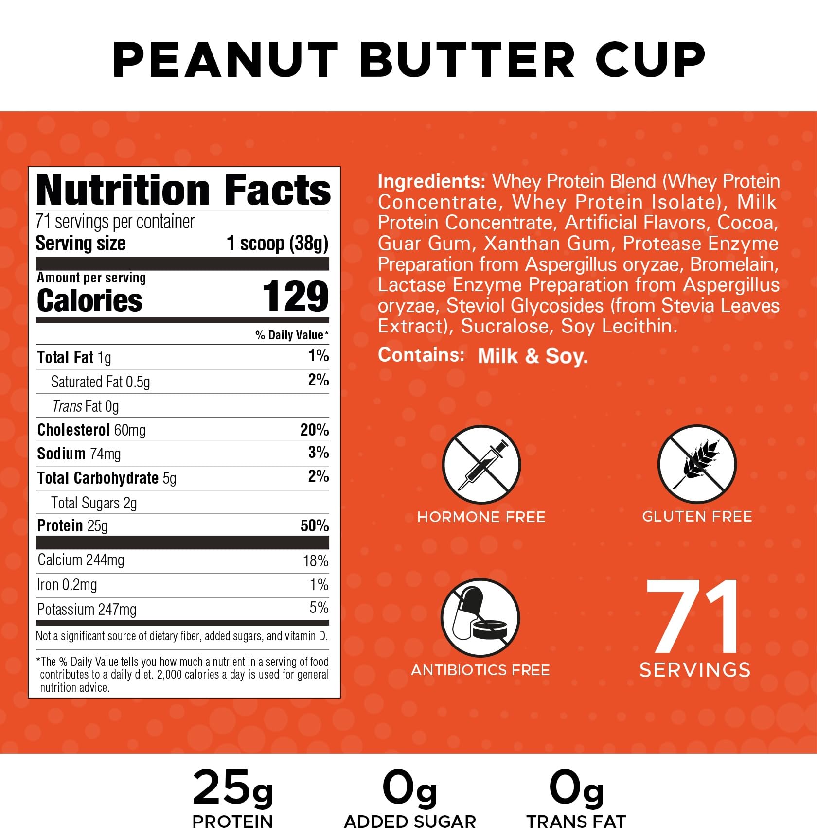 Revolution Nutrition batido listo para beber con sabor Peanut Butter Cup y disfrute