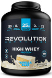 Revolution Nutrition envase frontal y diseño claro, fácil identificación