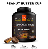 Revolution Nutrition polvo en cuchara mostrando textura fina y mezcla rápida
