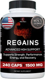 Revolution Science frasco frontal mostrando etiqueta y beneficio de calidad