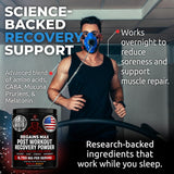 Revolution Science vaso preparado con Regains MAX listo para beber antes de dormir