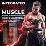 Revolution Science pump muscular en gimnasio mostrando vascularidad