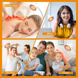 rhmip lámpara usada en hombro mostrando alivio y posicionamiento fácil