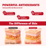 RHYTHE ROLIXIAN ingredientes activos astaxantina, resveratrol y vitamina C visibles