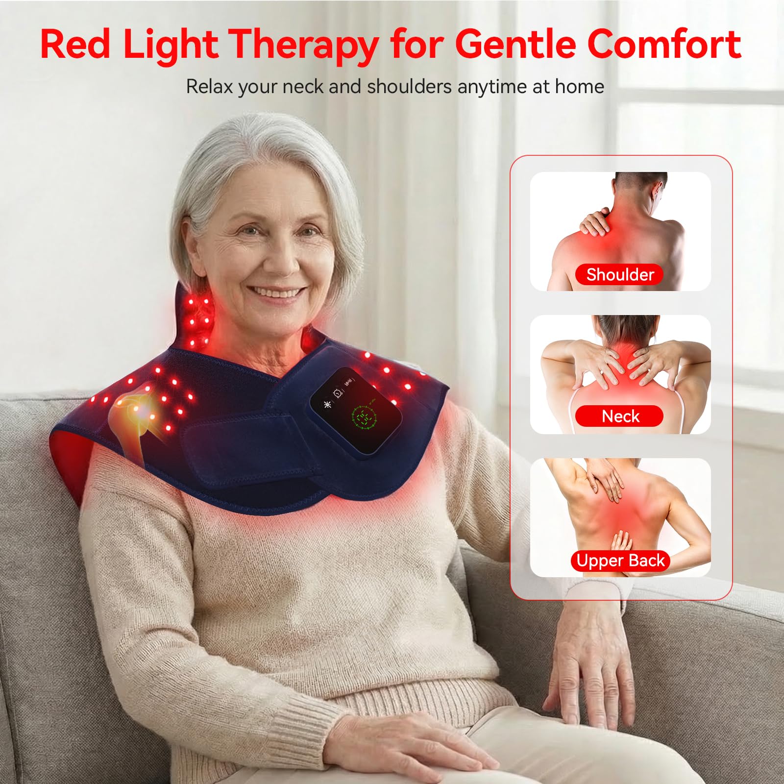 RICIAL tejido transpirable y suave, comodidad en sesiones largas