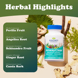 RidgeCrest Herbals AirwayClear uso durante ejercicio para respiración cómoda