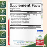 RidgeCrest Herbals polvo o extracto cercano, evidencia de ingredientes finos